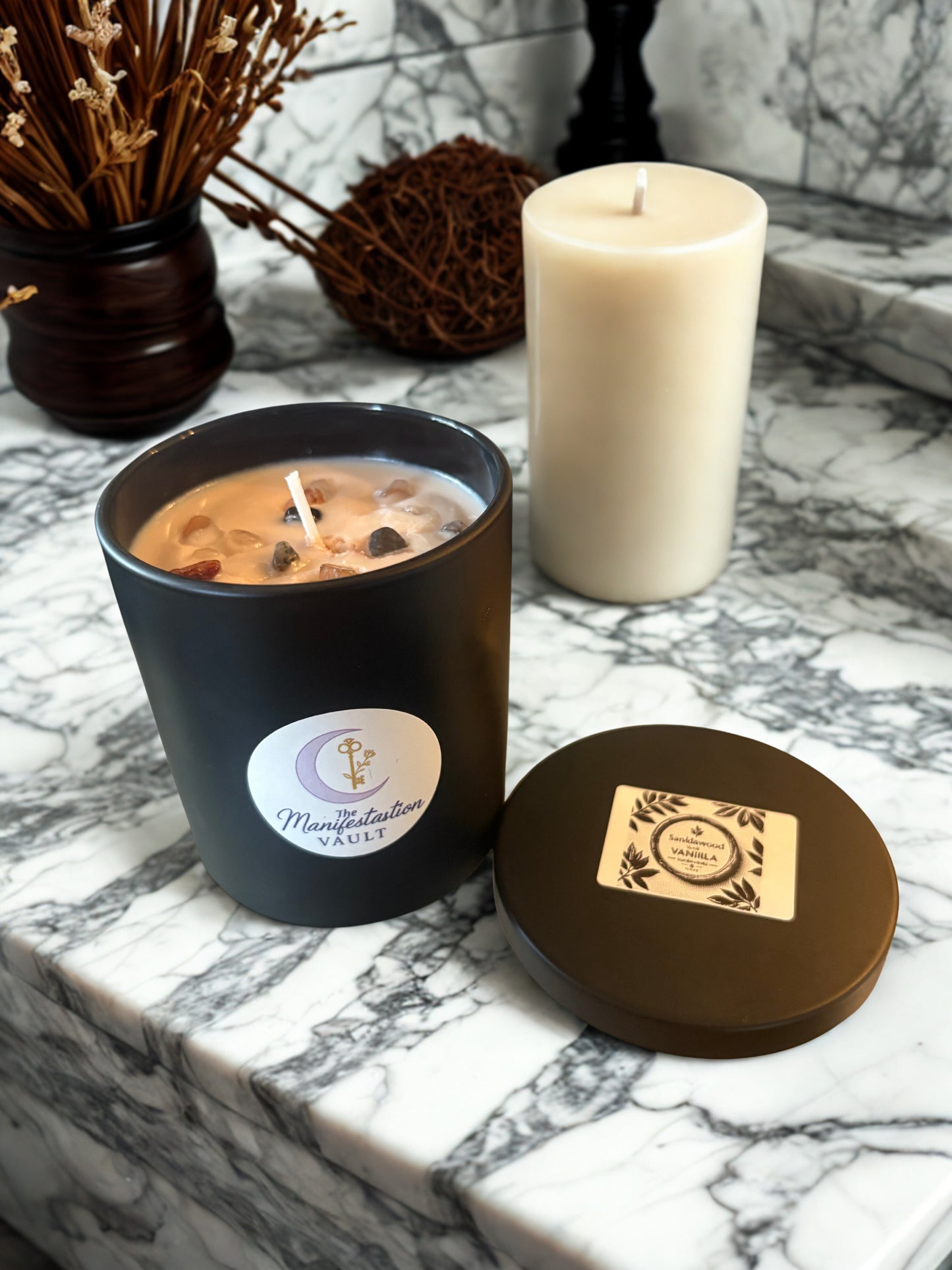SANDALWOOD VANILLA CANDLE